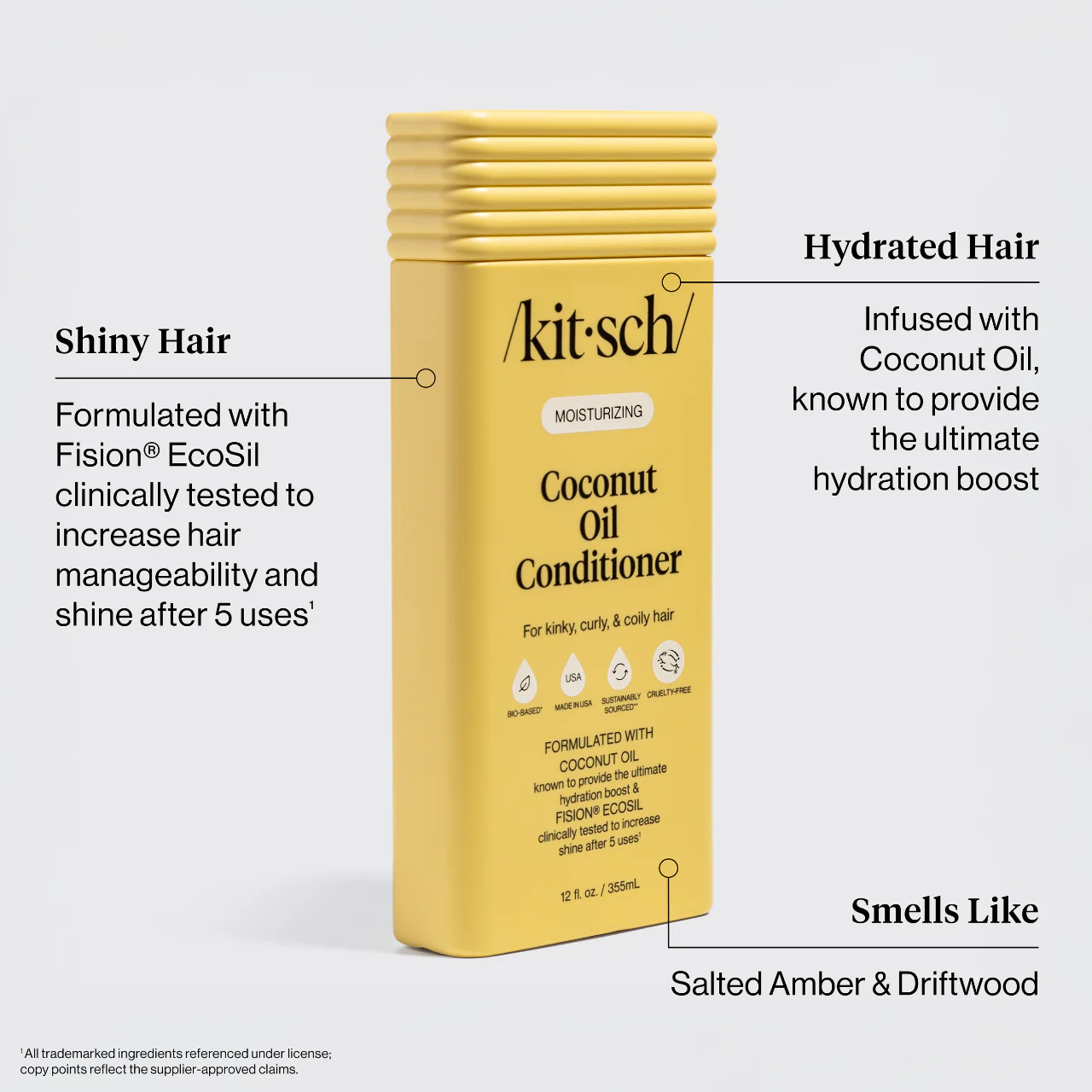 Coconut Oil Conditioner for Dry Damaged Hair - Image 3