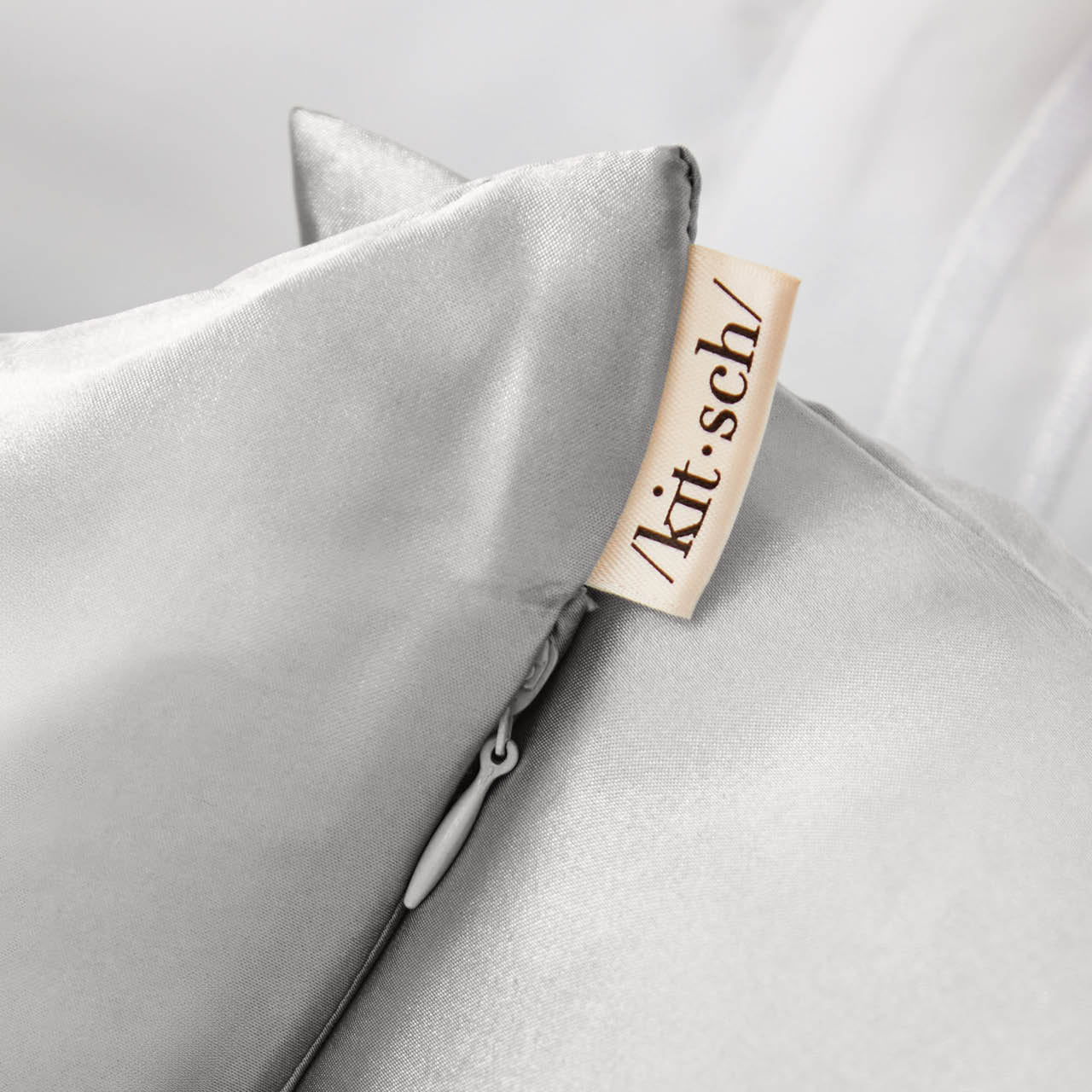 Satin Pillowcase King - Silver - Image 4