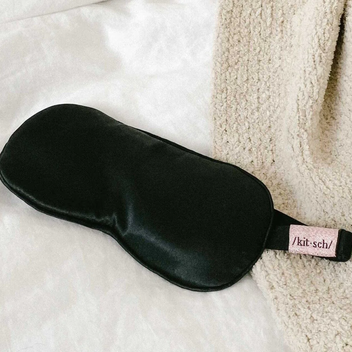 Lavender Scented Satin Weighted Eye Mask - Image 5