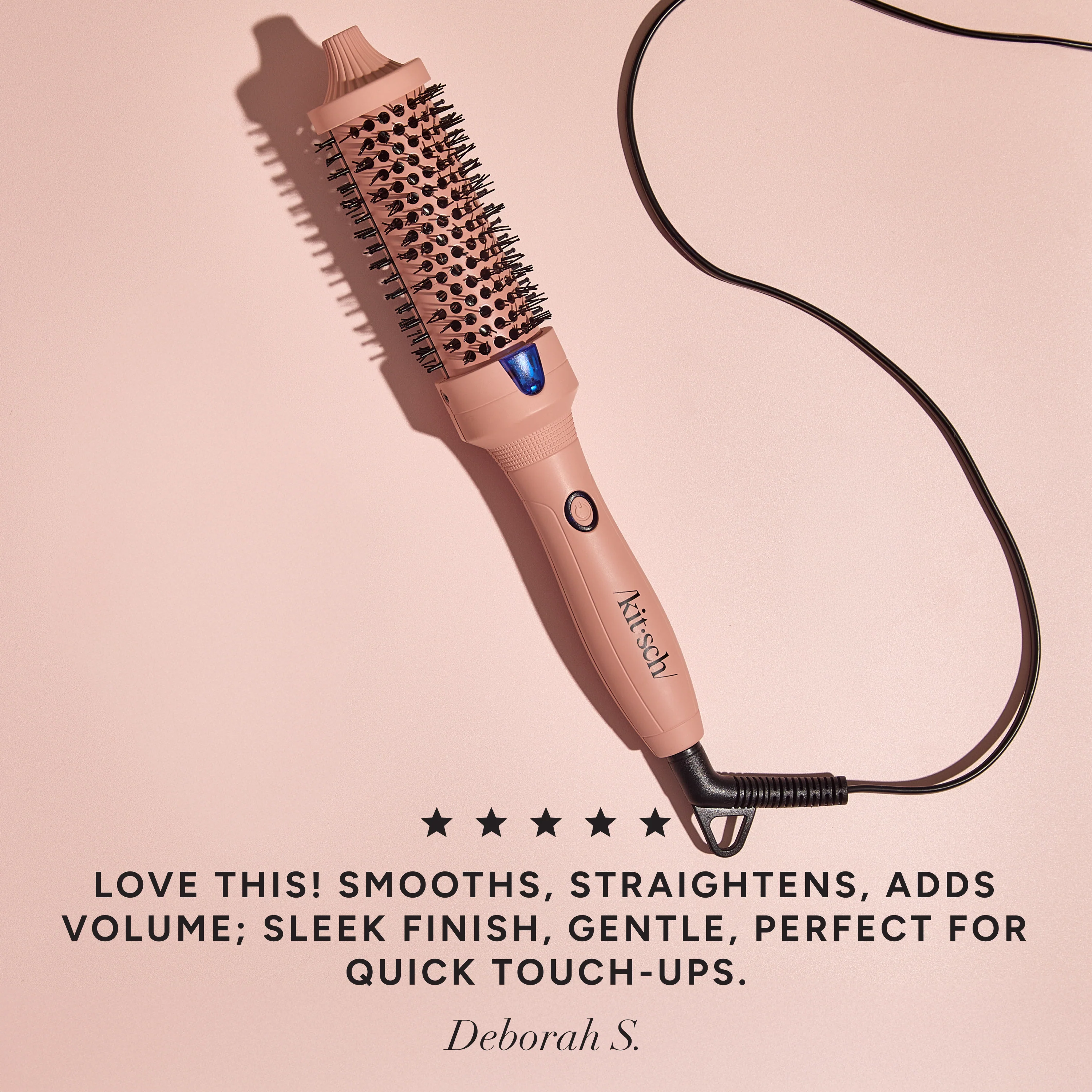 Terracotta Volumizing Thermal Round Brush - Medium - Image 2